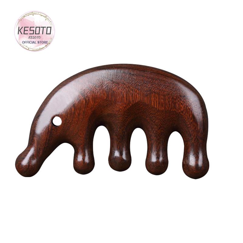 Lược Gỗ Chải Tóc Mát Xa Thư Giãn Cho Người Lớn