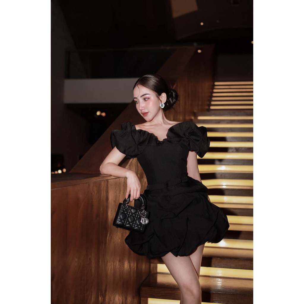 ĐẦM TRAVIS CÚP ORGANZA - H05267