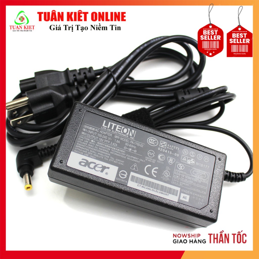 Sạc Laptop Acer E5-473 E5-523 E5-473G E5-532 E5-532G E5- 532T E5-532TG
