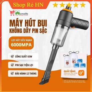 Máy hút bụi cầm tay cao cấp 2in1 kiêm máy thổi bụi công suất 120w lực hút 9000PA - Hàng Loại 1