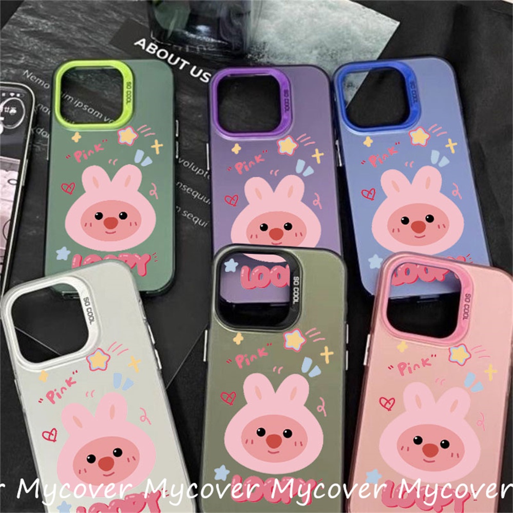 Hoạt Hình Ốp Điện Thoại Hình Thỏ Cho iphone 11 15 12 13 14 pro max x xr xs 8 7 6 plus se 2020
