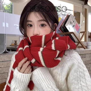 Leosoxs khăn choàng cổ nữ tag official khăn len choàng cổ nam nữ thời trang chất len dày ấm áp dài wsp23b0s1n