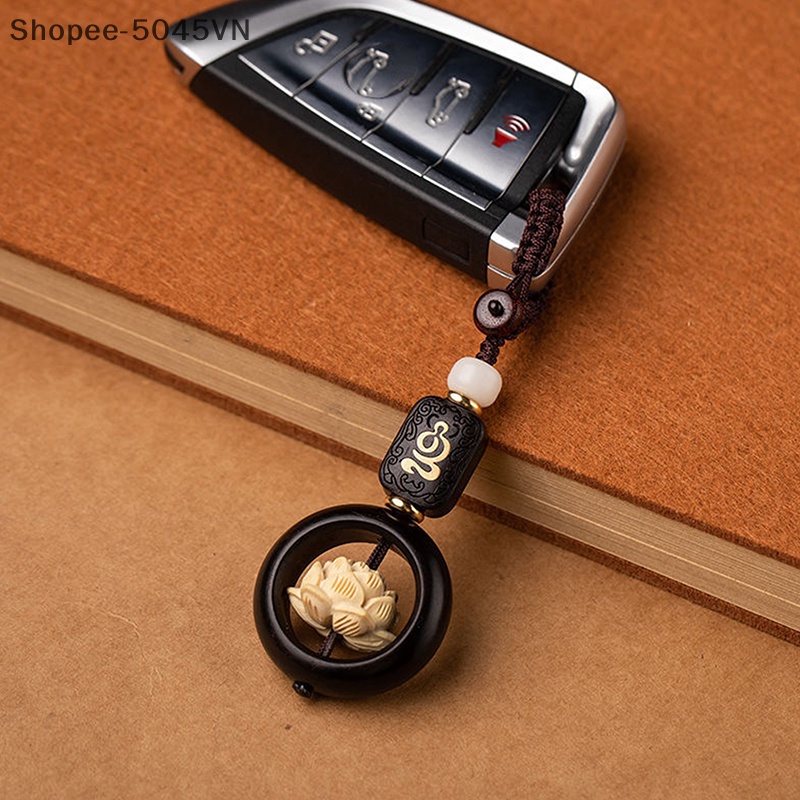 Móc Khóa Hạt Cườm Hình Hoa Sen Phật Giáo Mới Làm Quà Tặng Tượng Phật