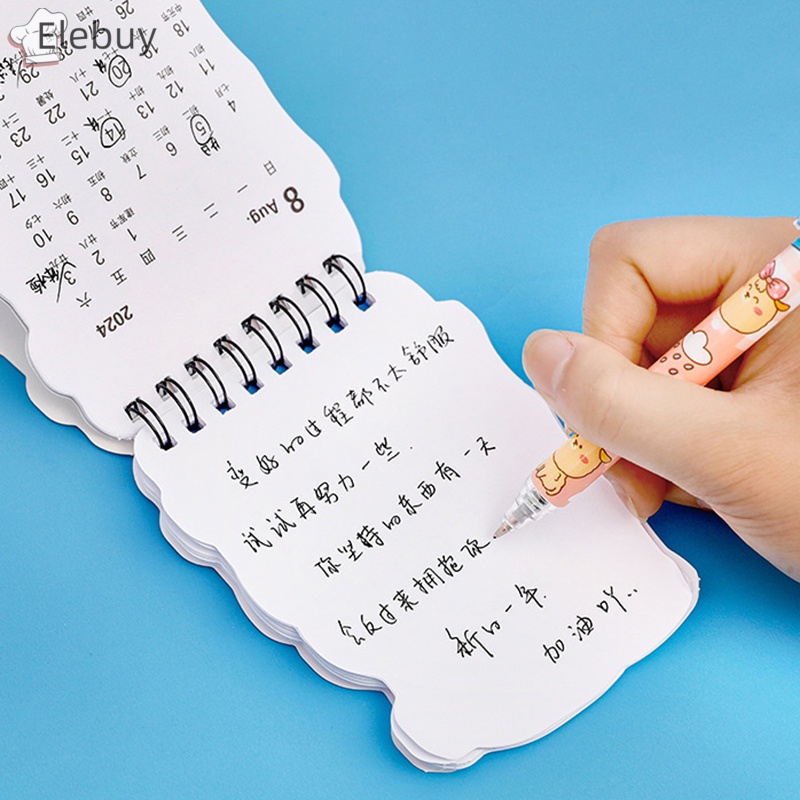 Lịch Để Bàn mini Hình Gấu Trúc Hoạt Hình 2024