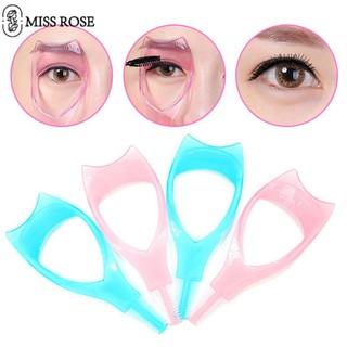 Miss rose 3 trong 1 dụng cụ uốn mi mascara hướng dẫn sử dụng cọ chải bằng nhựa