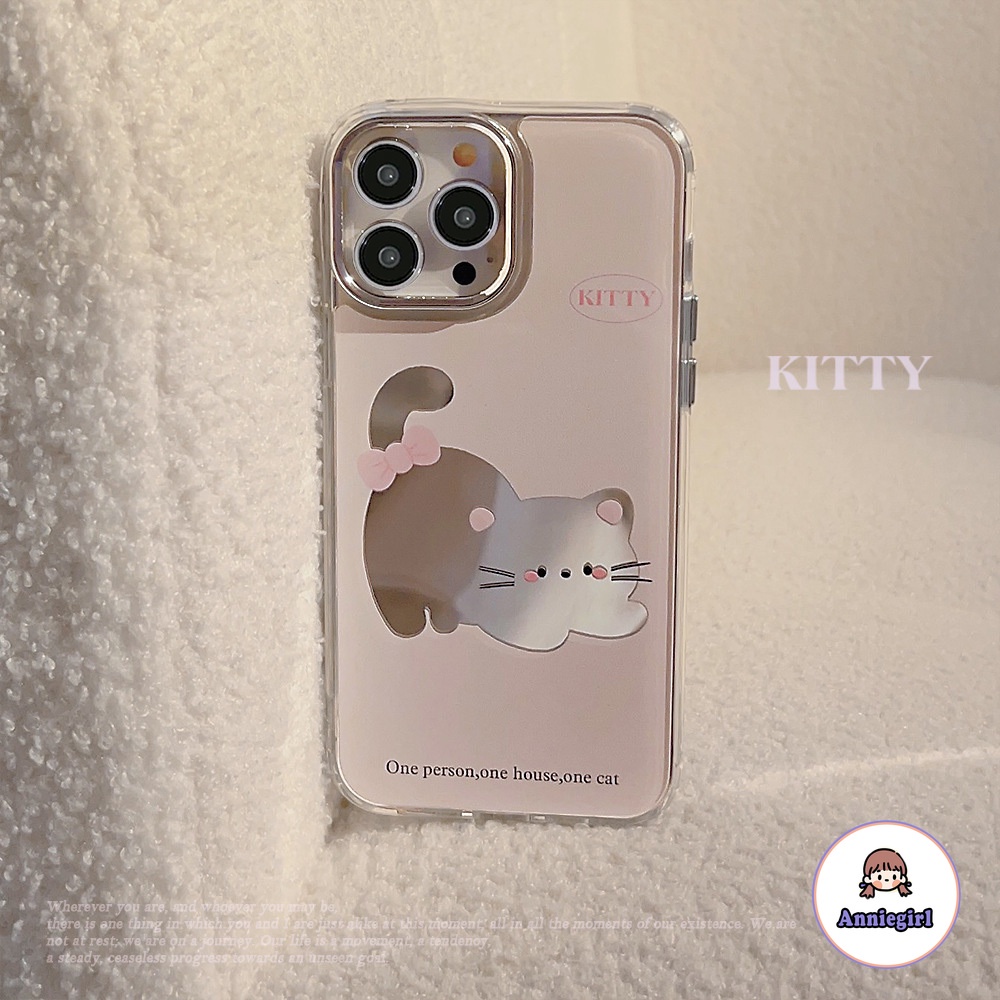 Esthetic Ốp Điện Thoại acrylic Trong Suốt Chống Sốc Có Gương Trang Điểm Cho iphone 11 case 14 pro max 15 pro max case 13 pro max 12 x xs xr
