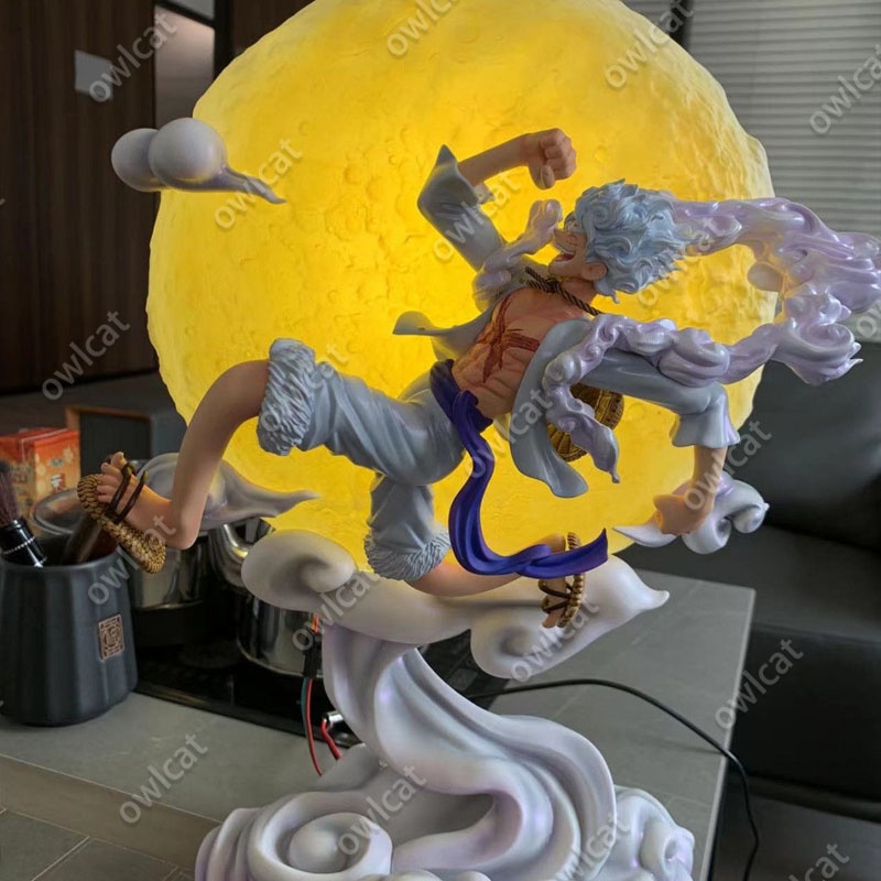 Mô Hình Nhân Vật One Piece Gear 5 Luffy  28cm Big Size Monkey D Luffy Wano Nika Fruit Awakening VS Kaidou Version Gear Fifth Wanokuni Anime ONEPIECE PVC Figure Packed in box Model