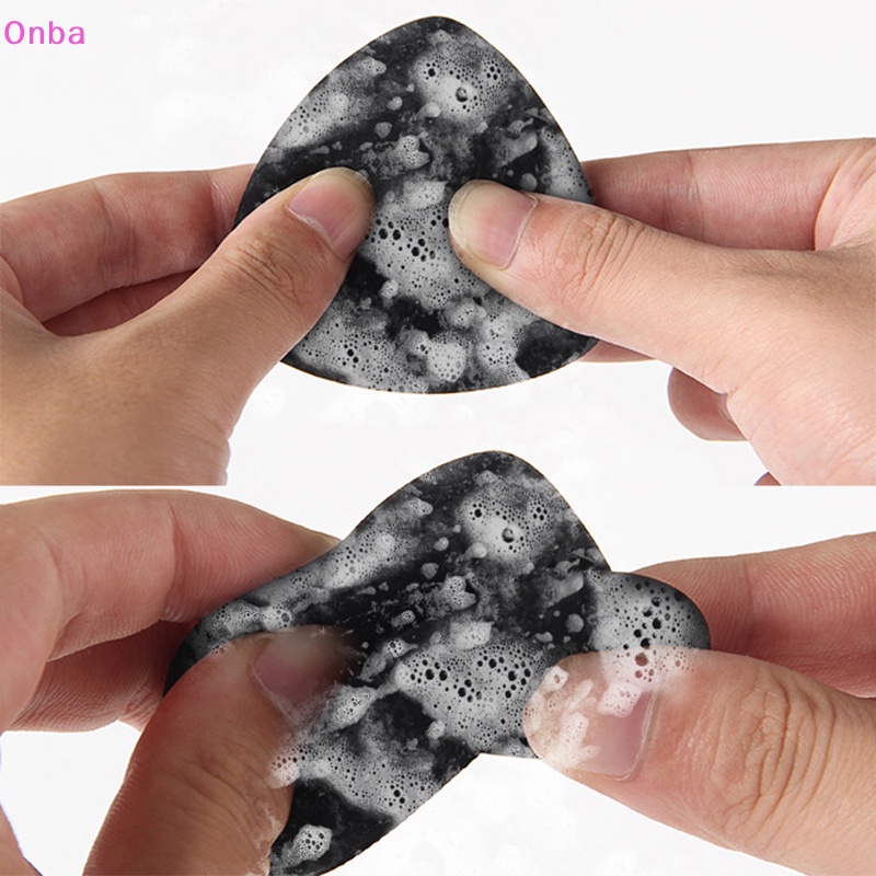 Onba Mút Trang Điểm Ướt Và Khô Hình Tam Giác mini Bằng Vải Nhung Tiện Dụng vn