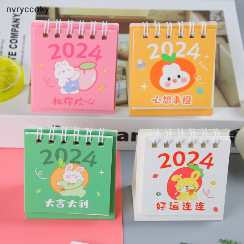 Lịch 2024 mini Để Bàn Dùng Trang Trí Văn Phòng / Trường Học