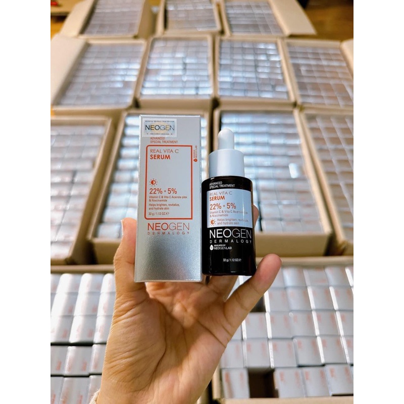 TINH CHẤT VITAMIN C CHO DA NHẠY CẢM 𝗡𝗲𝗼𝗴𝗲𝗻 𝗗𝗲𝗿𝗺𝗮𝗹𝗼𝗴𝘆 𝗥𝗲𝗮𝗹 𝗩𝗶𝘁𝗮𝗺𝗶𝗻 𝗖 𝗦𝗲𝗿𝘂𝗺 (30ml)