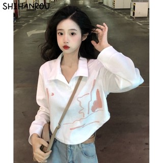SHIHANROU áo phông áo thun nữ croptop baby tee Dễ thương Popular Cute Stylish WTX23A0SUA 48Z231201