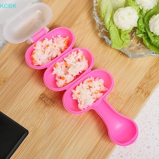 Dụng cụ làm cơm nắm 3 ngăn tiện lợi