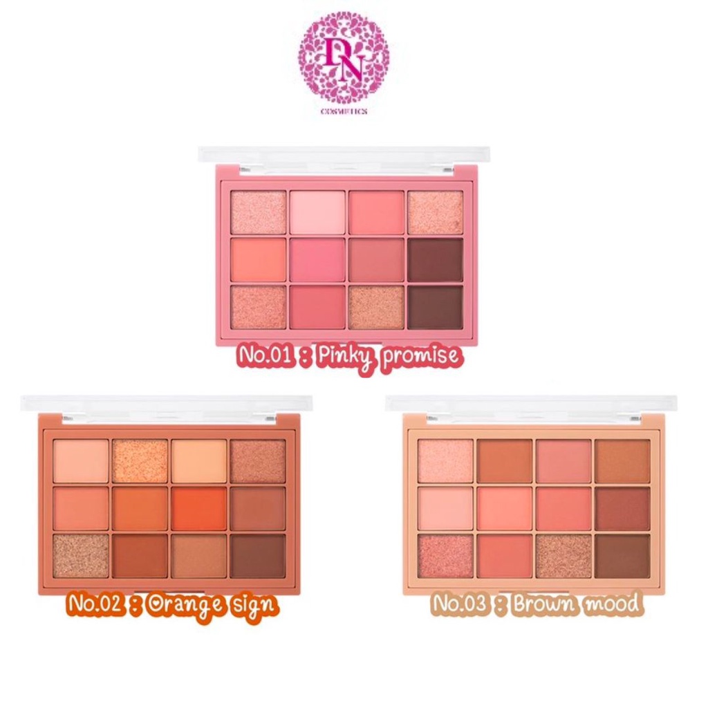 Bảng Phấn Mắt 12 Ô Odbo Multi Look Eye Palette