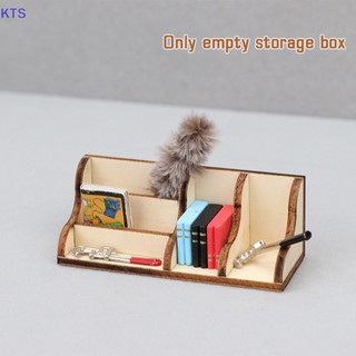 Mô hình kệ sách mini 1: 12 dùng để trang trí nhà búp bê