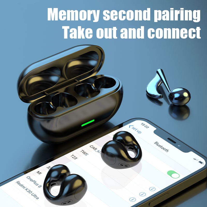 Tai Nghe Nhét Tai m30 Kết Nối bluetooth Có Micro Cho Điện Thoại
