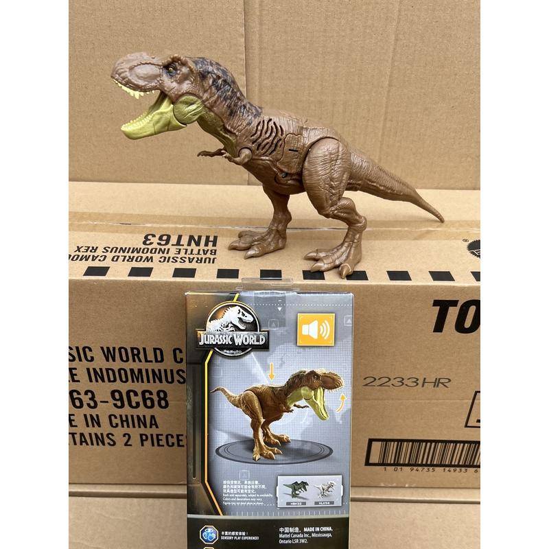 Mattel Đồ Chơi Mô Hình Khủng Long jurassic tyrannosaurus rex giganotosaurus