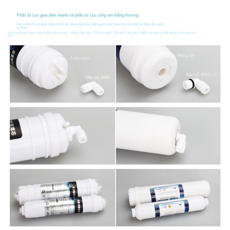 Đầu Lọc Nước Carbon Phong Cách Hàn Quốc Cho Máy Lọc Nước 11"