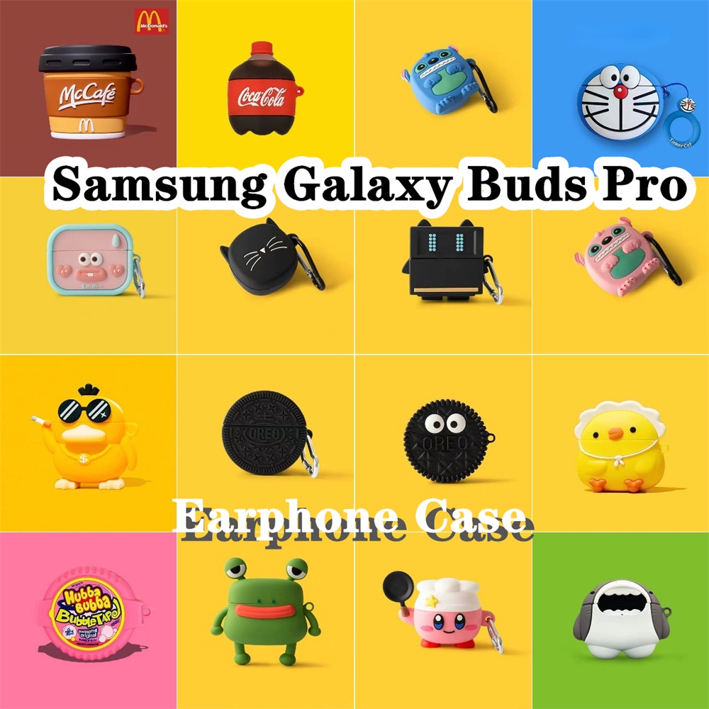Vỏ Bảo Vệ Hộp Sạc Tai Nghe samsung galaxy buds pro no.2 Bằng Silicon Mềm Hình shiba inu