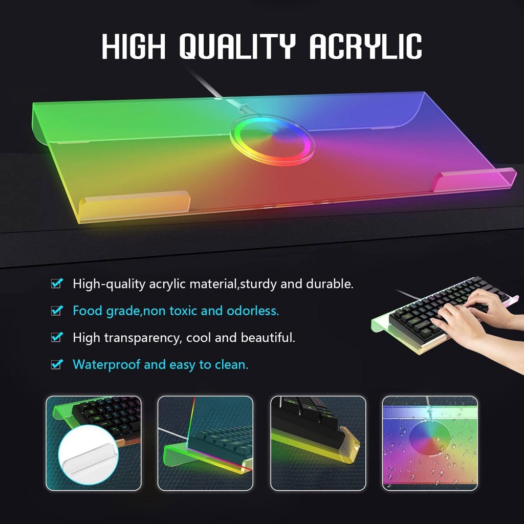 Giá Đỡ Bàn Phím Máy Tính Bằng acrylic Tiện Dụng