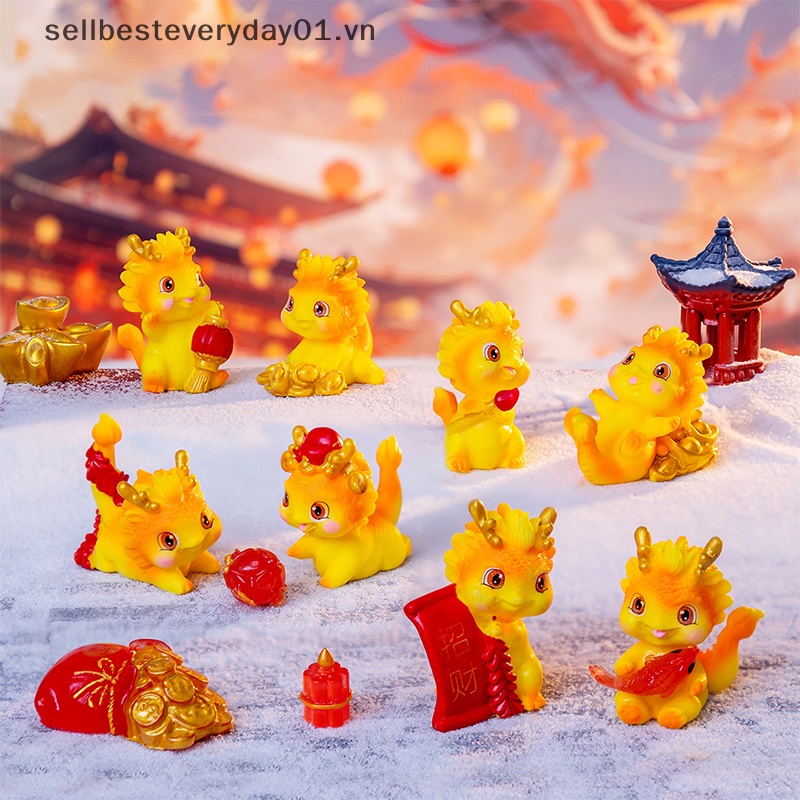 Stella & Tượng Hình Rồng Mini Dễ Thương Trang Trí Nhà Cửa Dịp Năm Mới