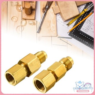 Bộ 2 đầu nối bể làm lạnh bằng đồng thau 6015 r134a sang r12
