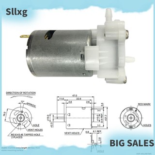 Máy Bơm Dầu Động Cơ mini rs-360 dc 3-12v