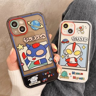 Mới Ốp Điện Thoại Họa Tiết ultraman Cho iphone 7 7plus 8 8plus xs xr 11 12 13 14 15 pro plus promax