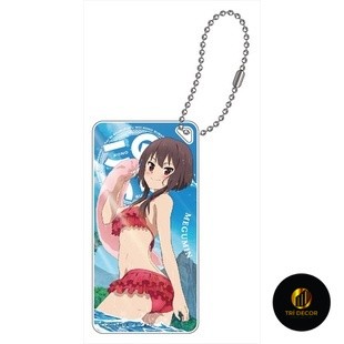 Móc khóa KonoSuba 2 - Megumin Phụ kiện trang trí túi xách Balo