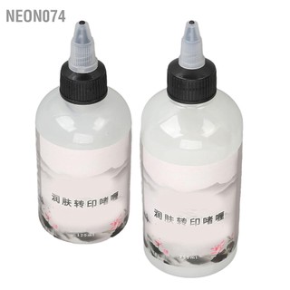 Neon074 Dung dịch gel chuyển hình xăm Hình kéo dài cả ngày Gel stencil chuyên nghiệp cho giấy nến sạch tối