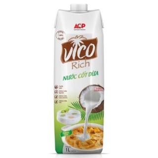 Nước cốt dừa Vico Rich hộp 1L