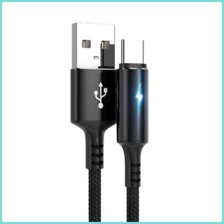 Cáp sạc nhanh type c có đèn led cho điện thoại / laptop
