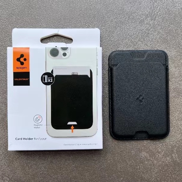 Spigen Bao Da Điện Thoại Có Ngăn Đựng Thẻ Cho iphone 13 14 pro max iphone 12 mini 14 plus