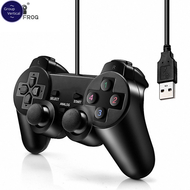 Tay CầM Chơi Game Có Dây Usb Cho Pc / Windows / Laptop - MàU Đen