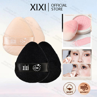 Xixi 2 Cái Tam Giác Bột Puff Bộ Mỹ Phẩm Trang Điểm Bọt Biển Nền Tảng Nữ Làm Đẹp Dụng Cụ Trang Điểm Giá Rẻ Hàn Quốc Make Up Blender NO, GJ-88