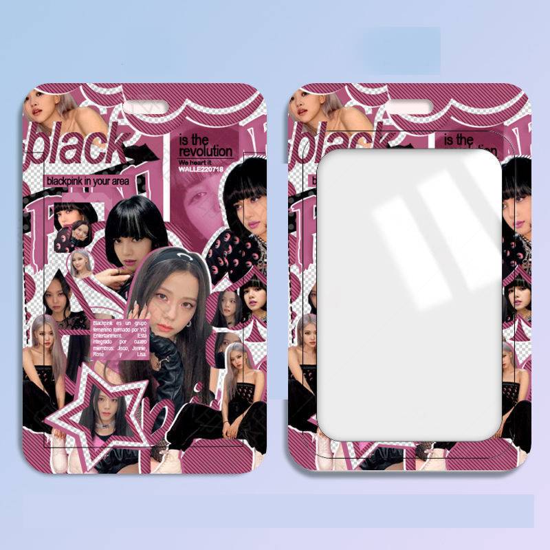 Bộ Thẻ Hình Nhóm Nhạc blackpink jisoo lisa
