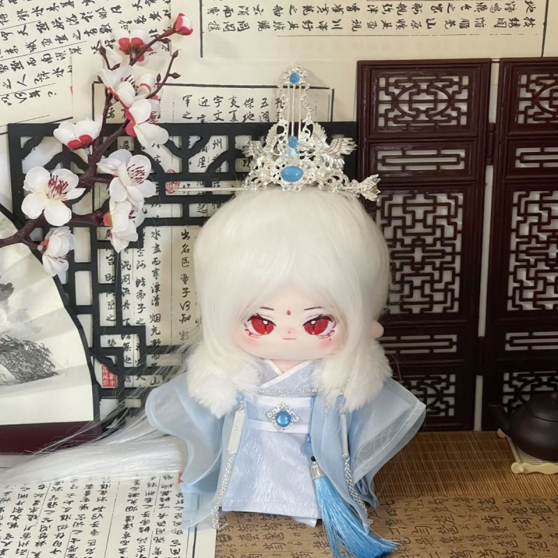 Búp Bê Mặc Đồ Hán Phục Vải cotton 20cm Thiết Kế Dễ Thương Cho Bé