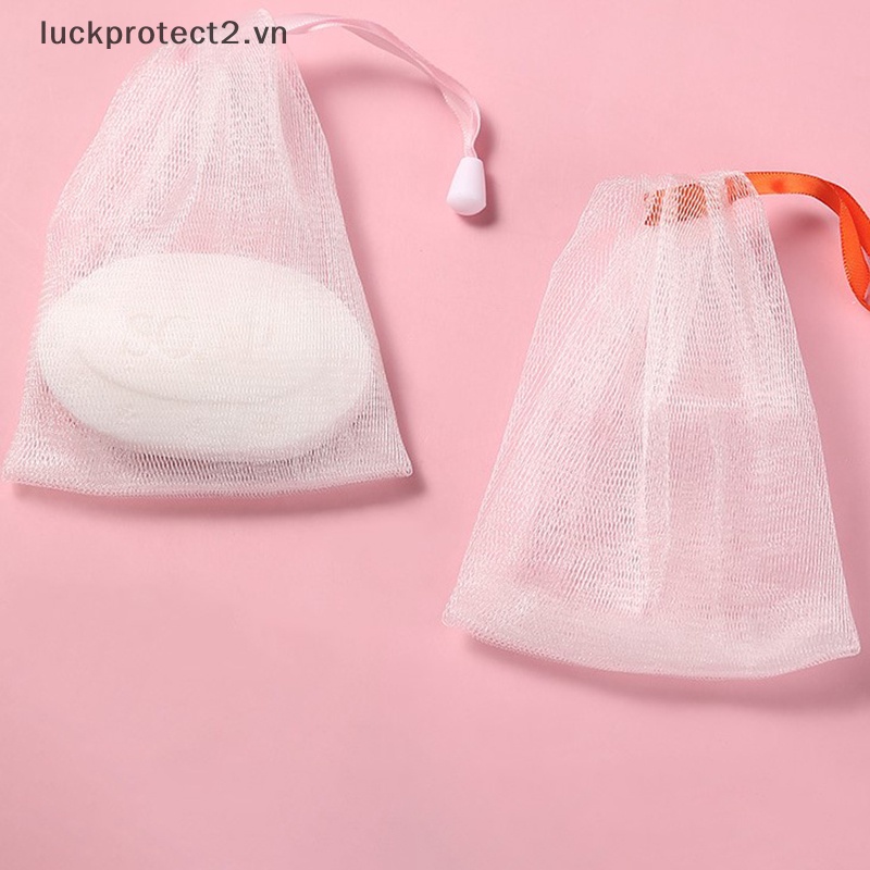 Túi Lưới Đựng Xà Phòng Tắm Tạo Bọt Làm Sạch.