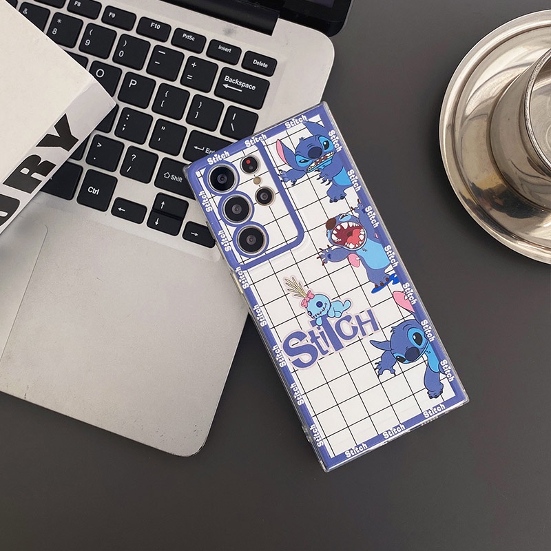 Hoạt Hình Ốp Điện Thoại Mềm In Hình stitch Cho samsung s23 fe s21 s22 s20 s10 note 10 plus 20 ultra s20 s21 fe 5g