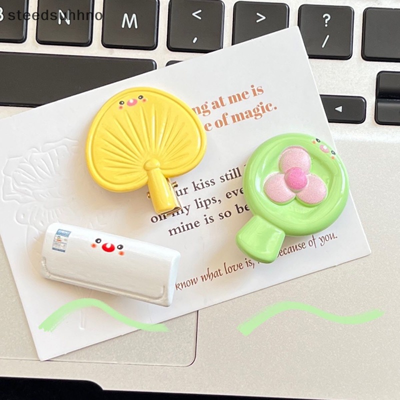 Steedsu Kẹp Tóc Hoạt Hình Dễ Thương Ngọt Ngào Thời Trang Mùa Hè Cho Bé Gái hhno