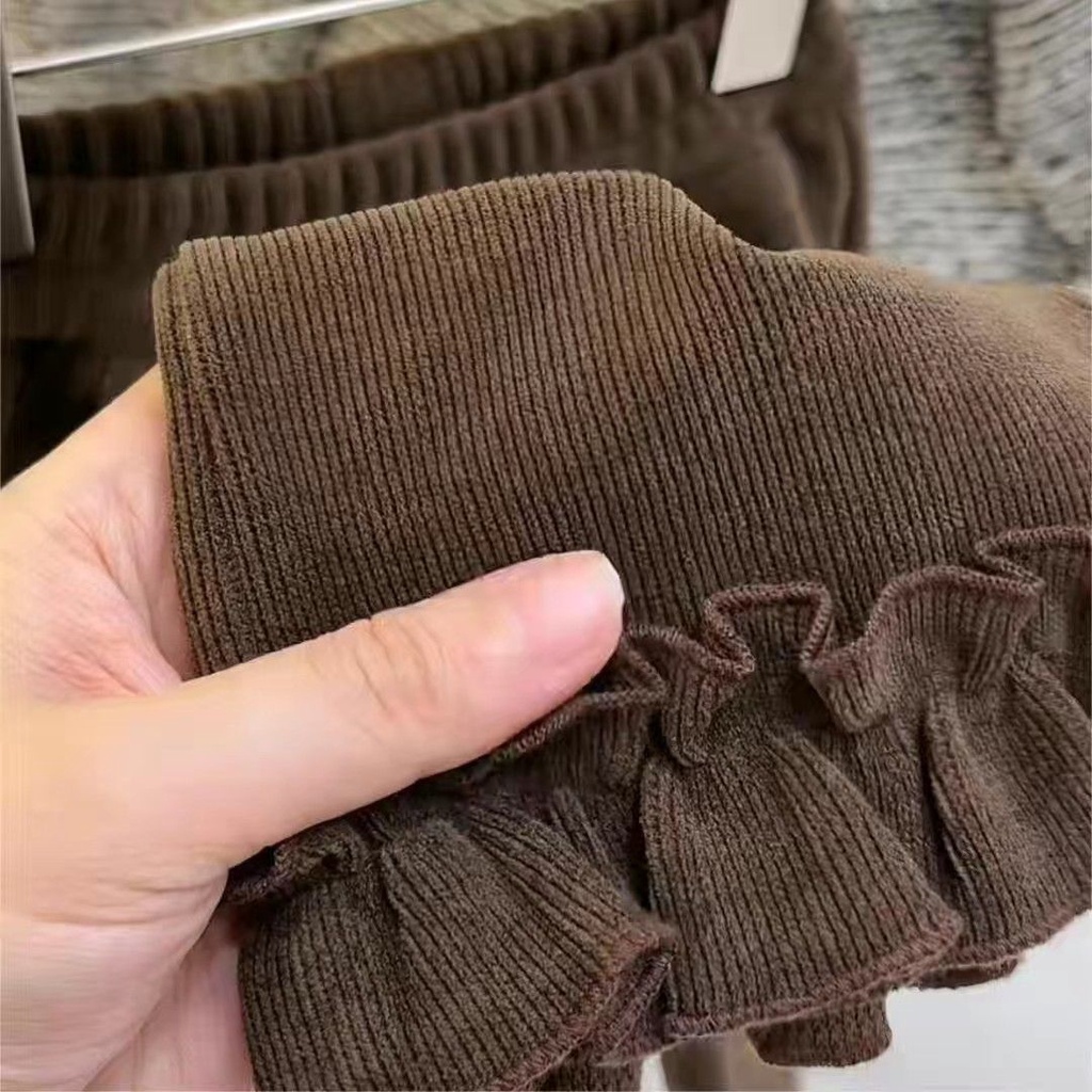 Quần Dài Ống Loe Phong Cách Hàn Quốc Thời Trang Xuân Thu Hàng Mới 2023 Dành Cho Bé Gái