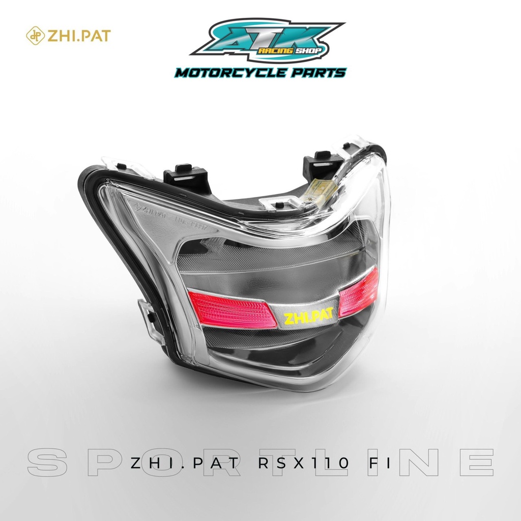 Đèn pha LED 2 tầng dành cho wave RSX 110cc Fi chính hãng ZhiPat