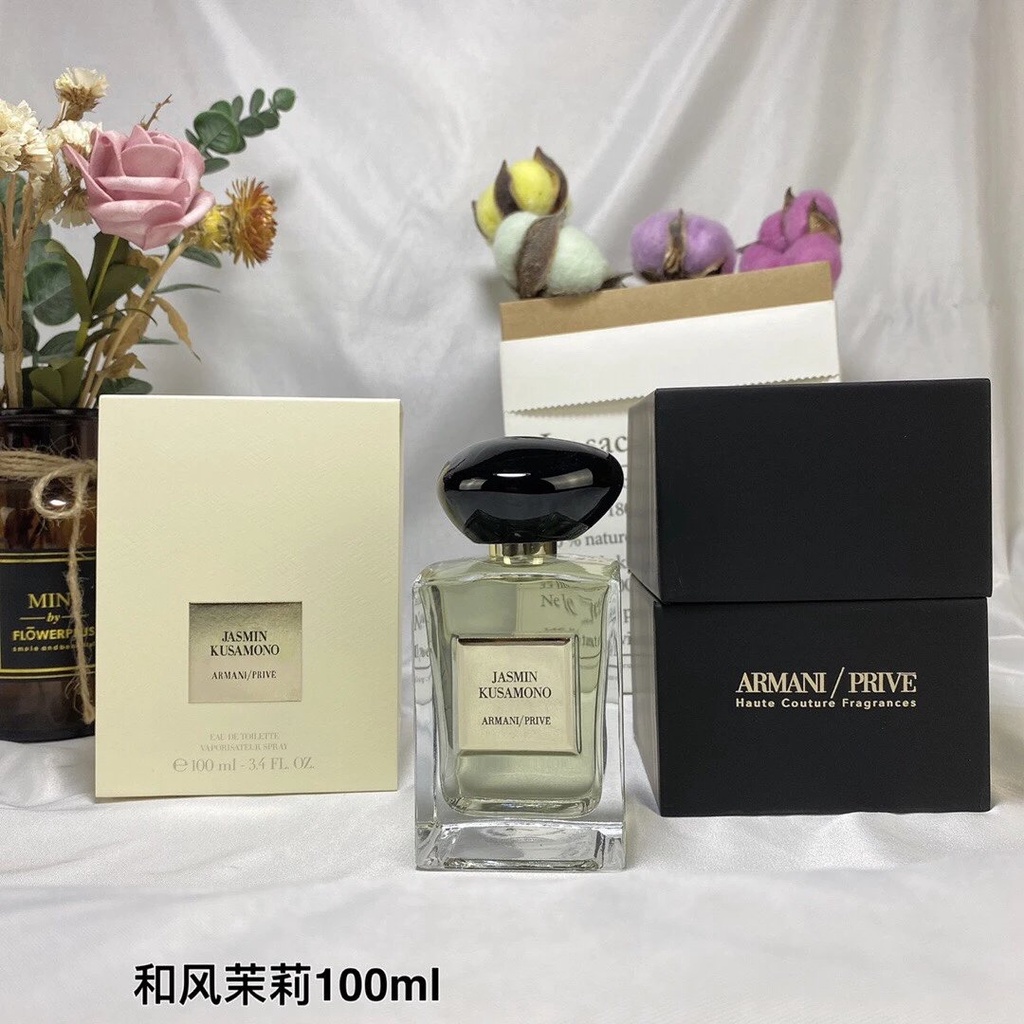 Armani Collection Series PRIVE LES EAUX Nước Hoa JASMIN KUSAMONO Phong Cách Nhật Bản Jasmine 100ml