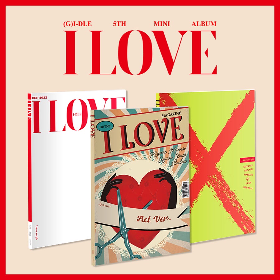(Photobook) (G)I-DLE - 5th mini album [I love]