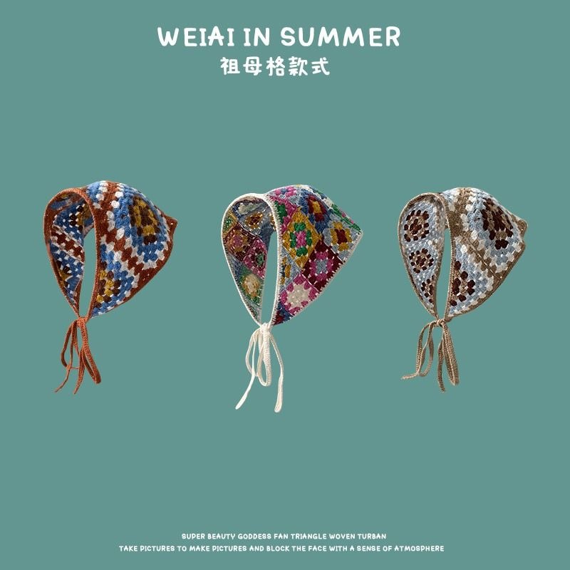 Băng Đô Cài Tóc Hình Tam Giác Phong Cách Nhật Hàn Ngọt Ngào Cho Nữ