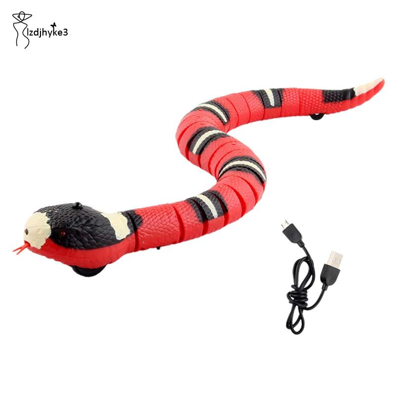 Đồ Chơi Hình Rắn Cảm Biến Điện Tử Thông Minh Cho Thú Cưng