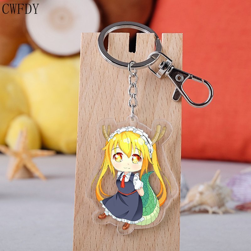 Móc khóa Arcylic Kobayashi San Chi No Maid Dragon Hầu gái rồng nhà Kobayashi chibi cute dễ thương