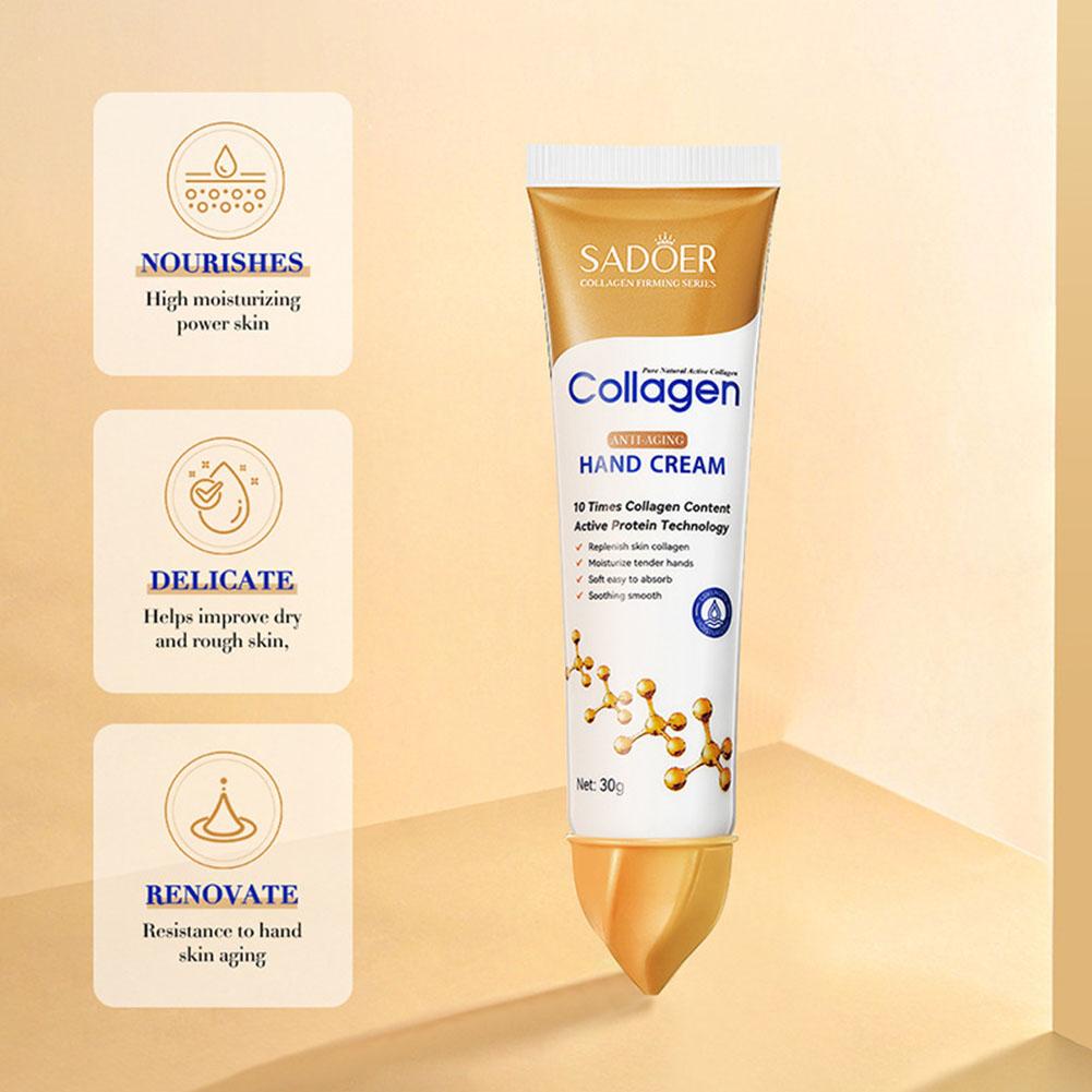Kem Dưỡng Da Tay collagen Chống Nếp Nhăn Cho Mùa Đông h7w4
