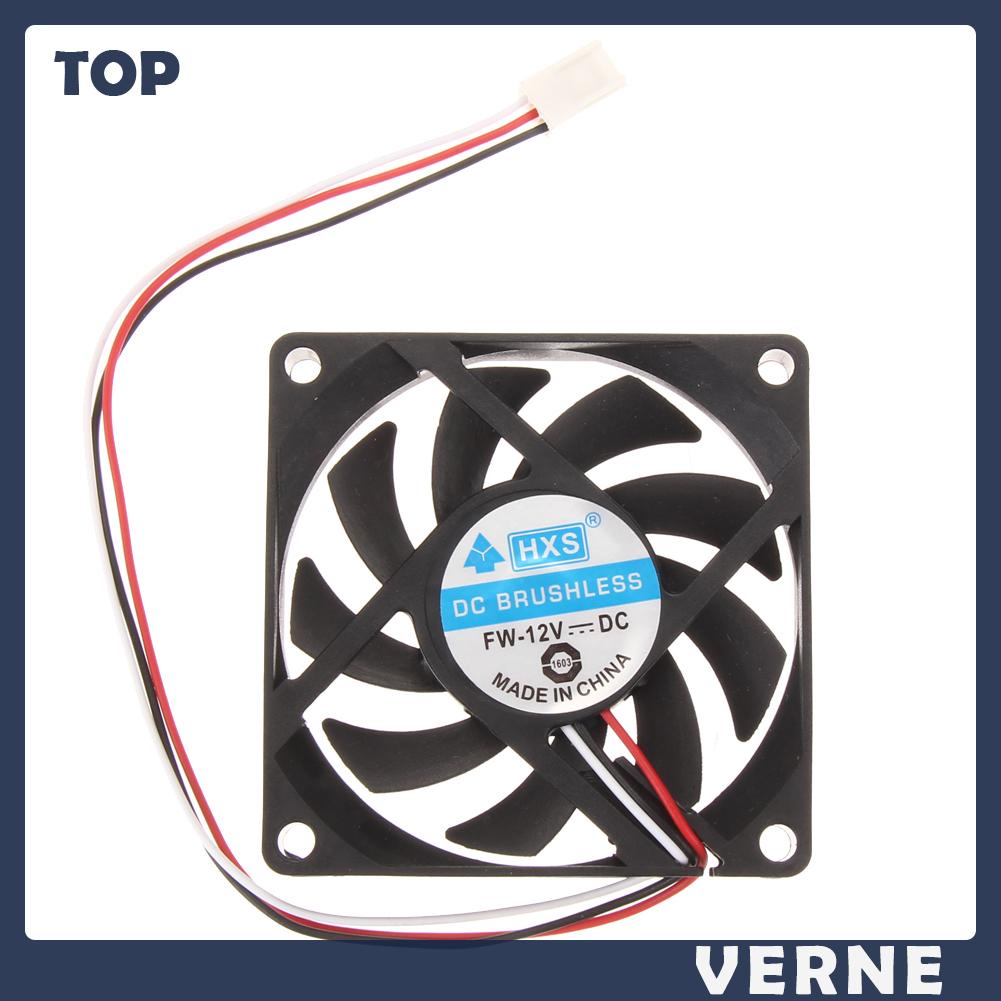 Quạt Tản Nhiệt cpu 12v 7cm 70mm Cho Máy Tính