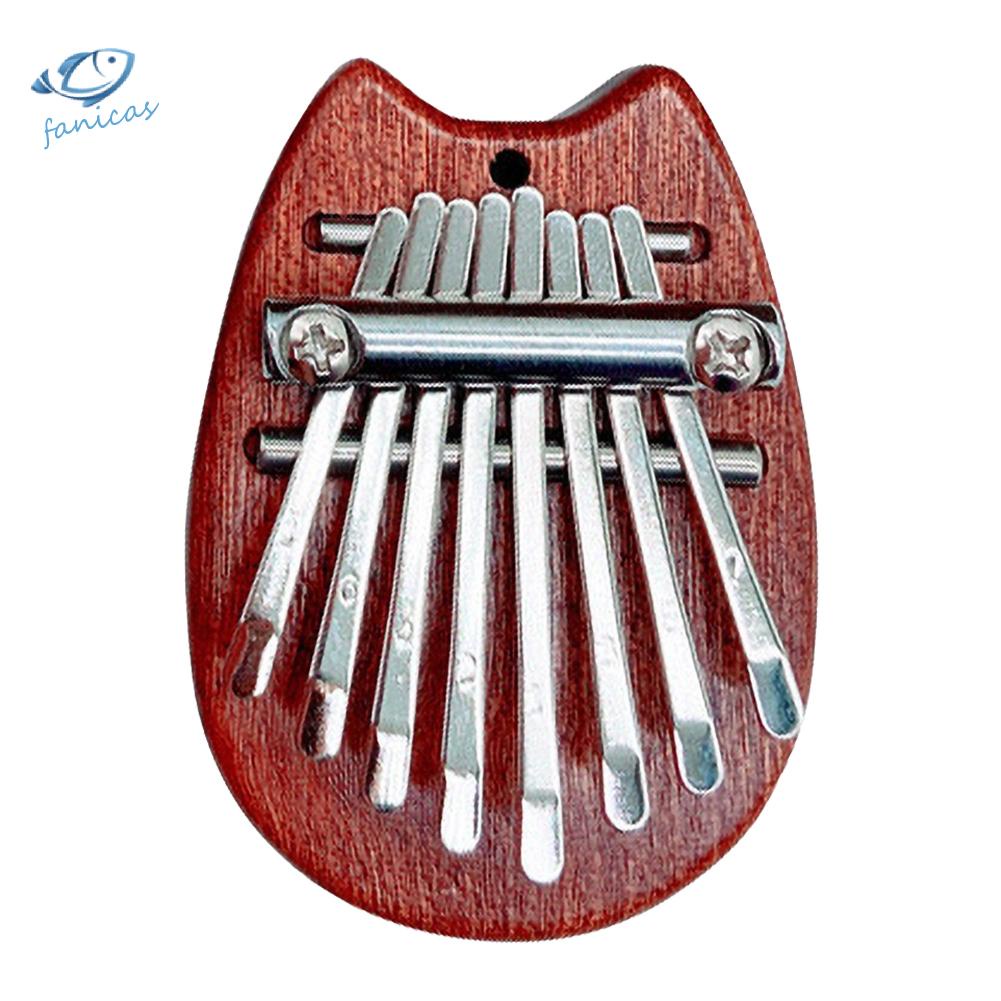 Fanicas.vn Nhạc Cụ kalimba mini Bằng Gỗ 8 Tông