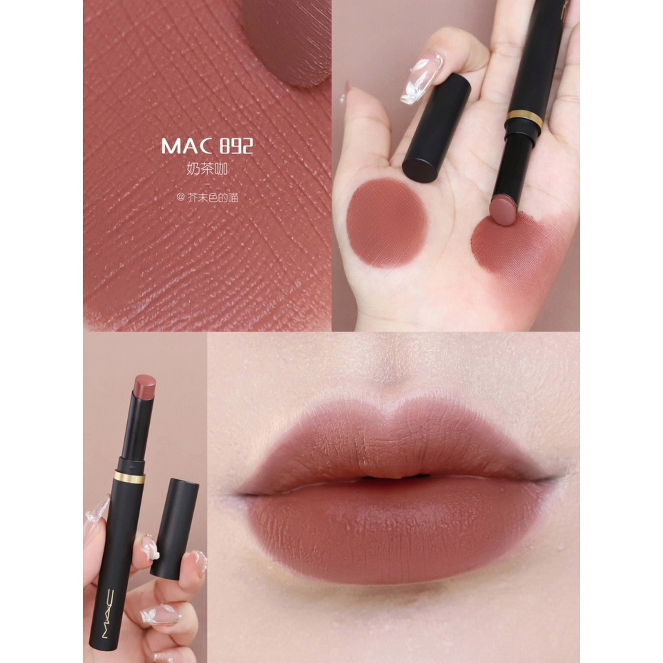 Mac Son Môi Mềm Mịn Màu Đen # 892 # 893 # 889 # 899 #
